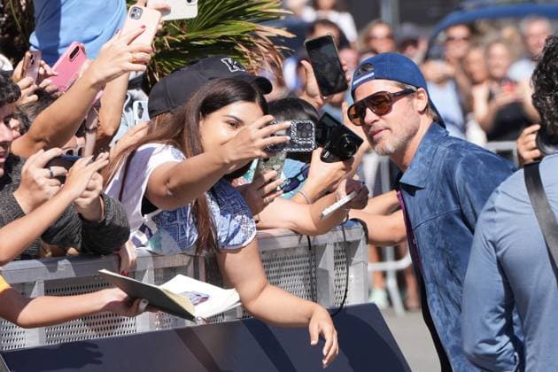 San Sebastian International Film Festival, Brad Pitt’s arrival