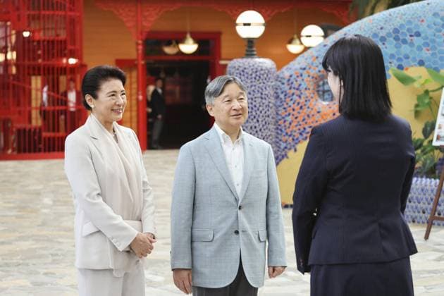 Royals, Japan: Emperor Naruhito and Empress Masako visit Ghibli Park in Aichi Prefecture