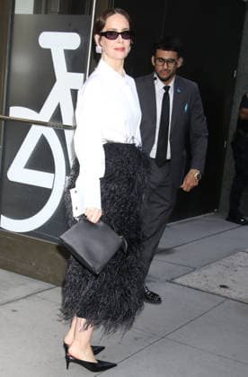 Celebrities, guests on *Good Morning America* in New York
