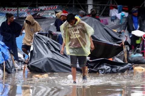 Mexico, Migrants from Central America in Tijuana