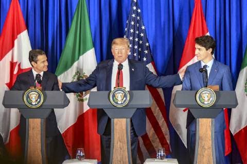 US, Mexico and Canada sign free trade agreement USMCA, 5th anniversary on 30 November