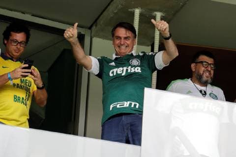 Brazil, Bolsonaro visits football match in Sao Paulo