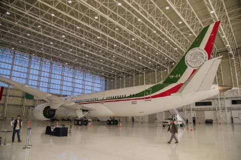 Mexico, government plane sold
