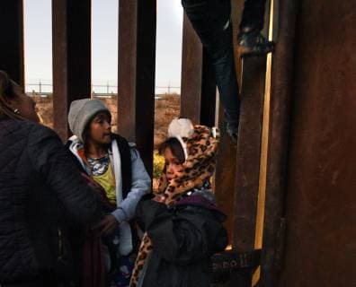 Mexico, Migrants from Central America in Tijuana