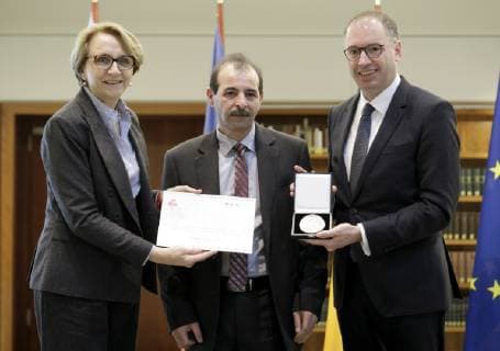 Berlin, Award of the Franco-German Prize for Human Rights and the Rule of Law