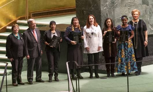 New York, UN Human Rights Award