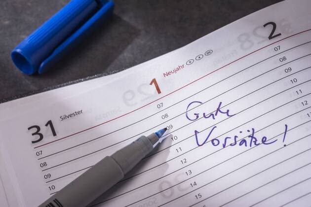 IMAGO Creative, New Years resolutions