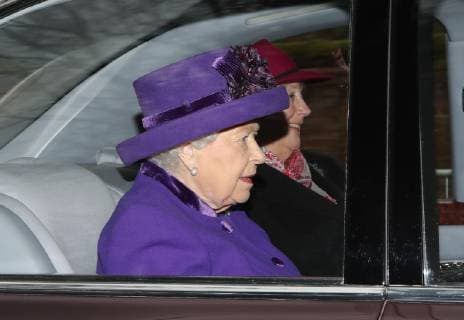 Great Britain, Royals attend church service in Sandringham