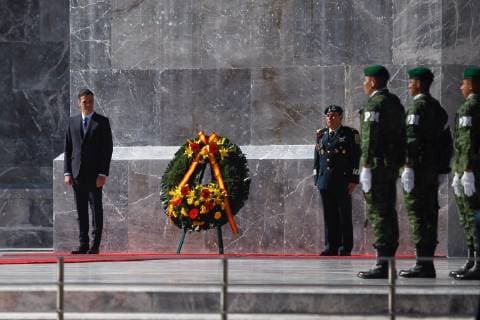 Pedro Sanchez visits Mexico