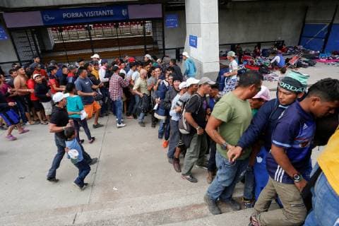 Mexico, Migrants from Central America