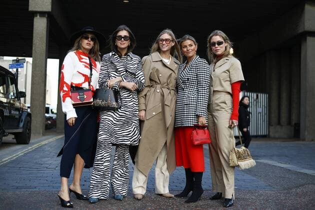 London Fashion Week - Streetstyle highlights of past seasons
