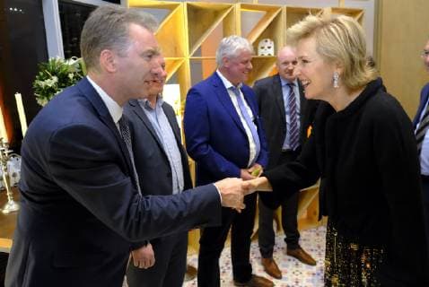 Mexico, Princess Astrid at pear promotion event