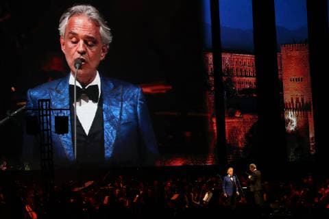 Andrea Bocelli concert in Mexico