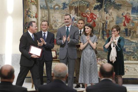 Madrid, King Felipe and Letizia award research prize