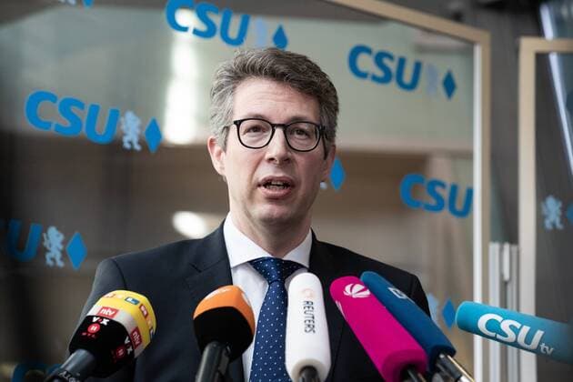 CSU Secretary General Markus Blume criticises Mario Draghis award with the Federal Cross of Merit