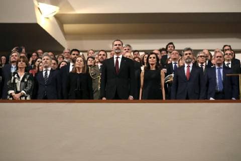 Madrid, Spanish royal couple at tribute concert for victims of terrorist attacks