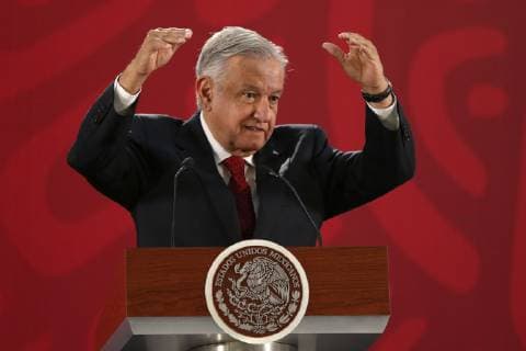 Mexico, Andres Manuel Lopez Obrador Press Conference