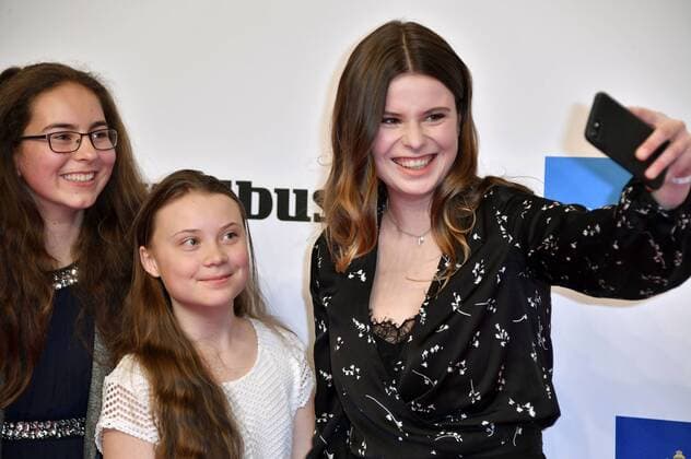 Greta Thunberg receives special climate protection prize at Golden Camera award ceremony in Berlin
