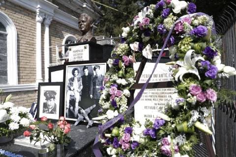Commemoration of Pedro Infante in Mexico City