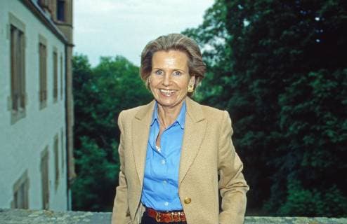 Alexandra Freifrau von Berlichingen died