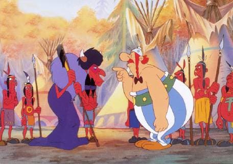 Racism debate in Canada around Asterix, Tintin, Lucky Luke and Pocahontas - archive images