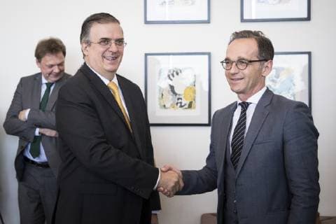 Heiko Maas meets Mexican Foreign Minister Marcelo Ebrard Casaubon in Mexico City