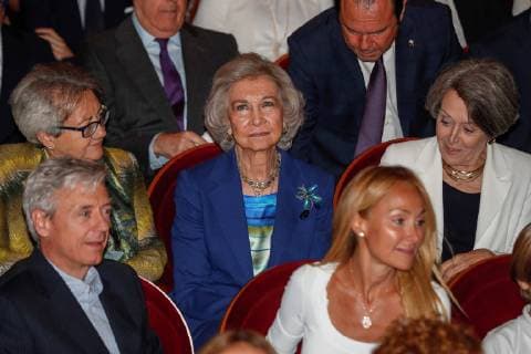 Queen Sofia visits short film premiere Lemon in Madrid