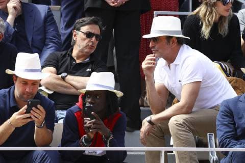 Paris, Prominent guests at the Tennis French Open