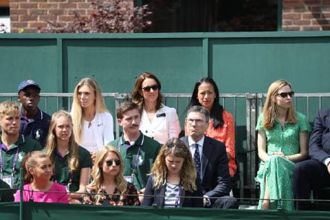 London, Duchess Kate visits tennis tournament at Wimbledon