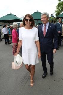 London, celebrities visit tennis tournament in Wimbledon