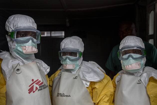 WHO warns of Ebola outbreak in Congo, archive images