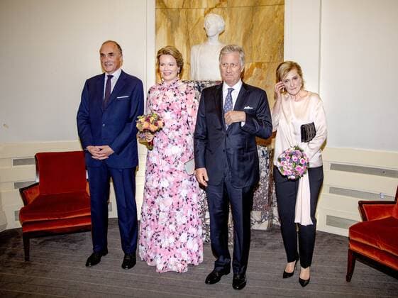 Belgian royal couple at concert in Brussels