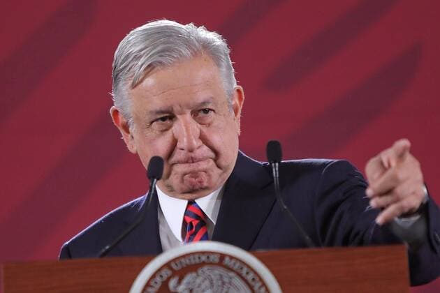 Mexico, President Andres Manuel Lopez Obrador in Mexico City