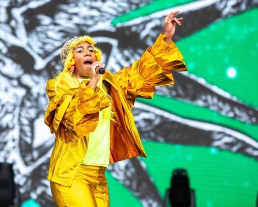 Outside Lands Music Festival in San Francisco, Santigold