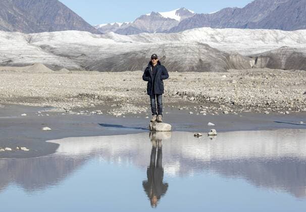 Heiko Maas visits Sirmilik National Park in Pond Inlet, Canada