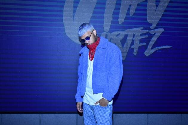 Jhay Cortez press event in Mexico City