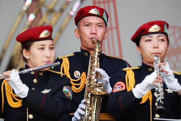 Russia, Military Music Festival in Moscow