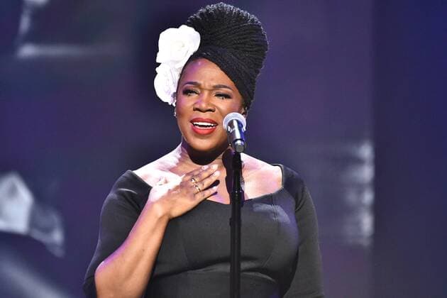 Singer India Arie also has music removed from Spotify, stock images