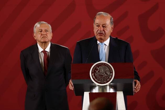 Mexico, Joint Press Conference by President Obrador and Entrepreneur Carlos Slim
