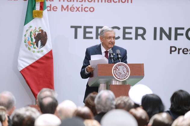 Mexico, President Manuel Lopez Obrador Press conference in Mexico City