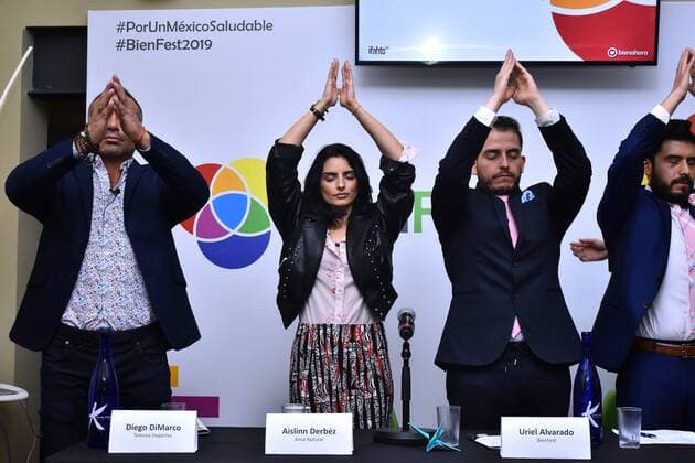 Mexico, Bien Festival Press Event in Mexico City
