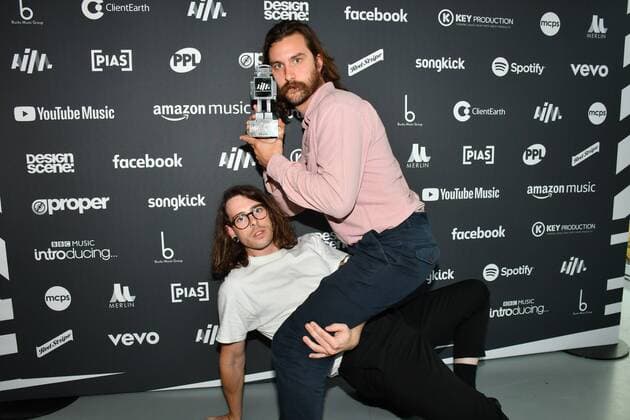 AIM Independent Music Awards in London, prizewinner