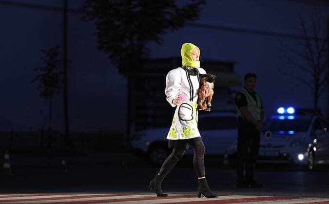 Ukraine, Safe Fashion Fashion Show in Kiev