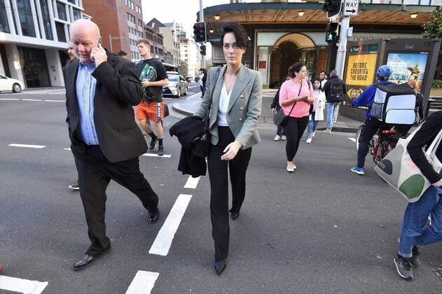 Model Sarah Budget appears in court in Sydney