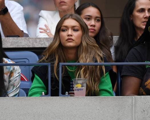 Prominent spectators at the Tennis US Open in New York