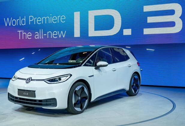Vehicles, E-cars, VW ID.3