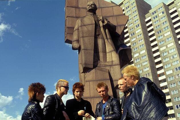 GDR and Punk Culture in Berlin - Archive photos