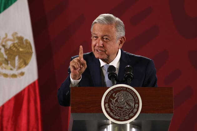 Mexico, President Manuel Lopez Obrador Press conference in Mexico City