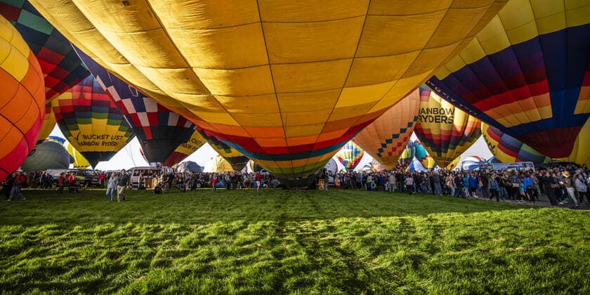 New Mexico, International Balloon Festival in Albuquerque
