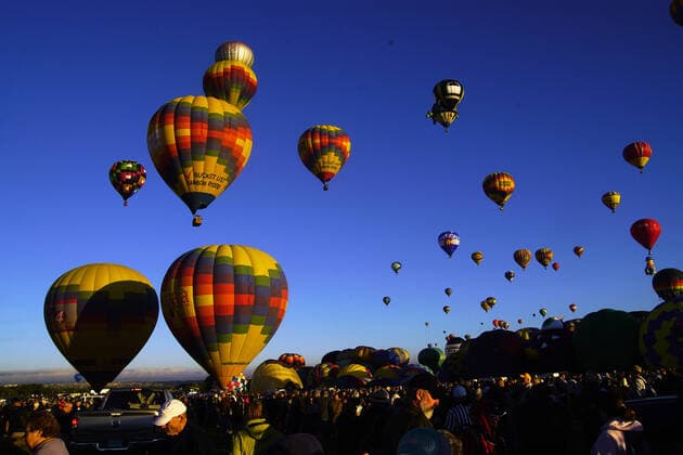 New Mexico, International Balloon Festival in Albuquerque